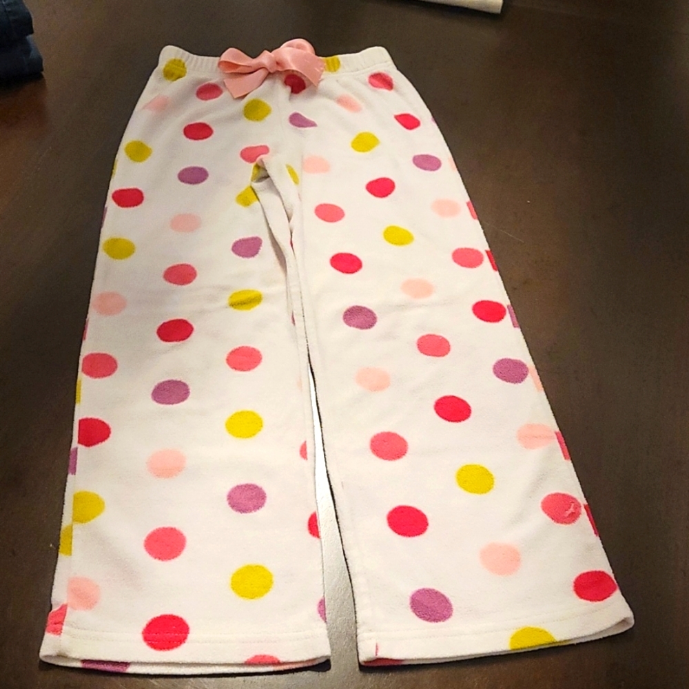 GAP Girls Fleece PJ Bottoms Size